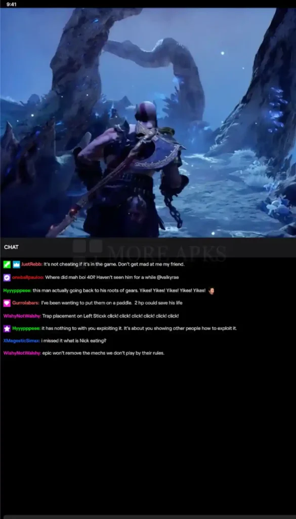 Twitch chat detail