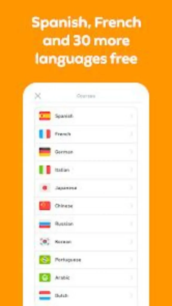 Duolingo 40+ Languages