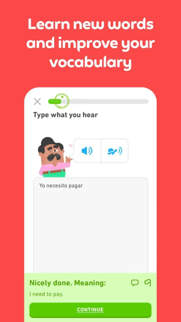 Duolingo- Learn new Words