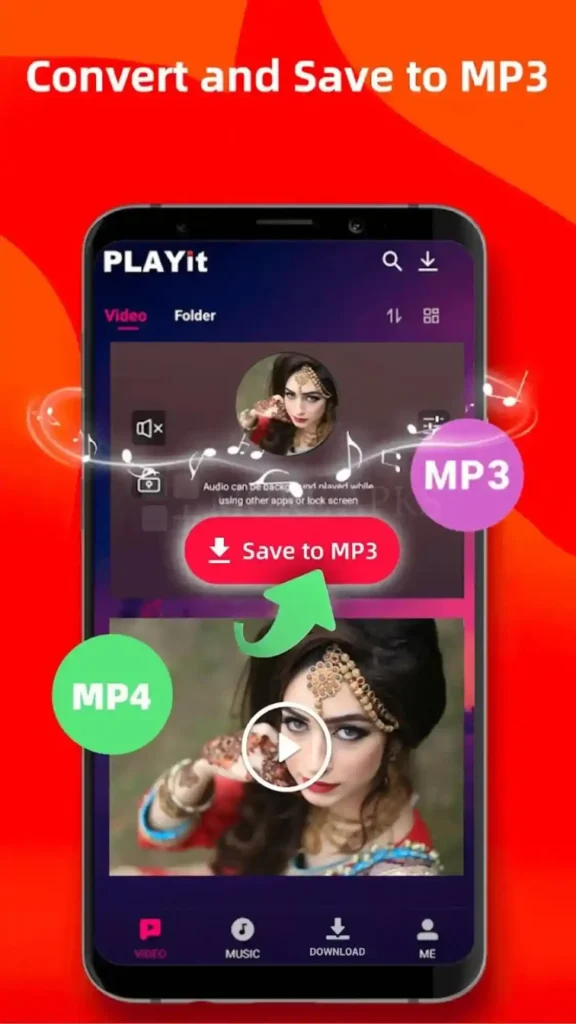 PLAYit- Convert to MP3