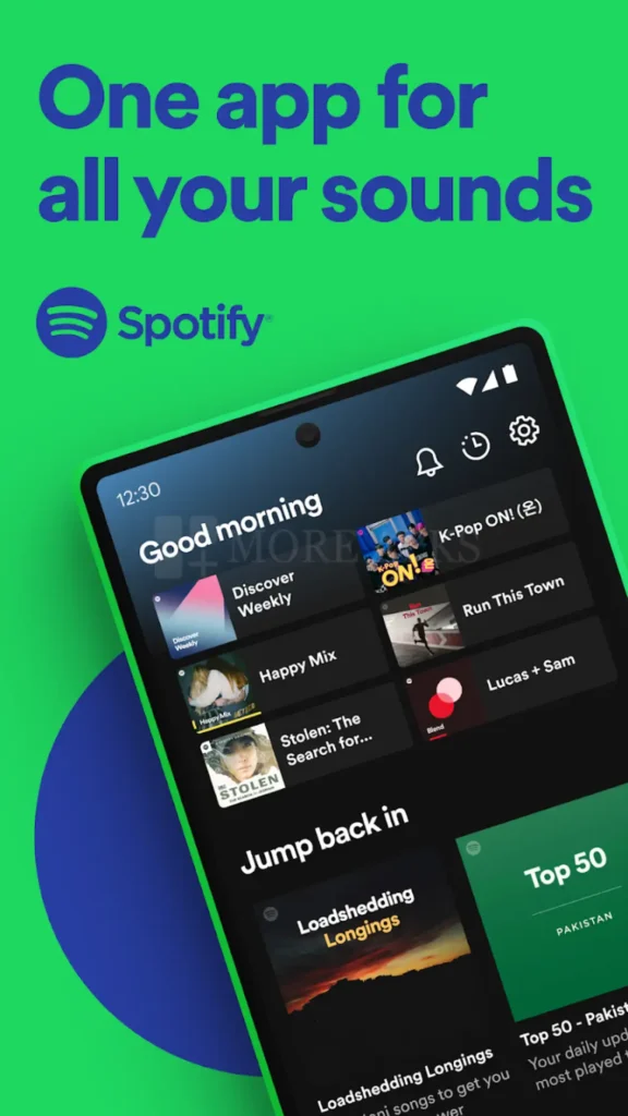 Spotify app for Sound