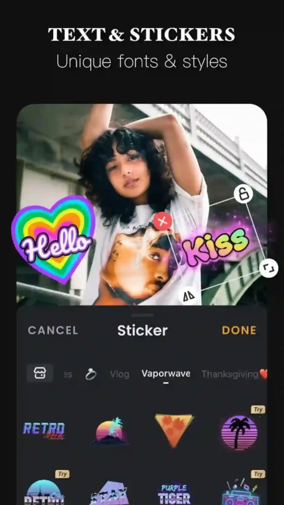 VivaVideo Stickers