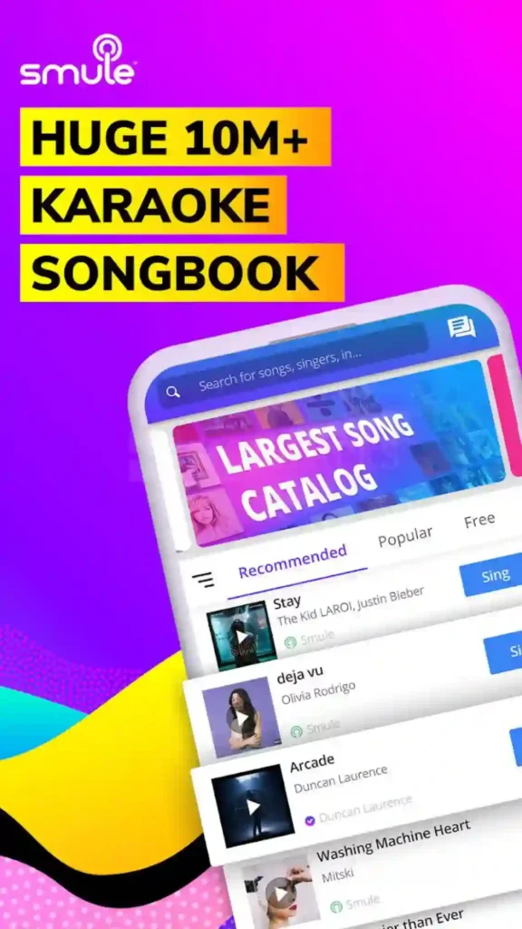 Smule Karaoke Songbook