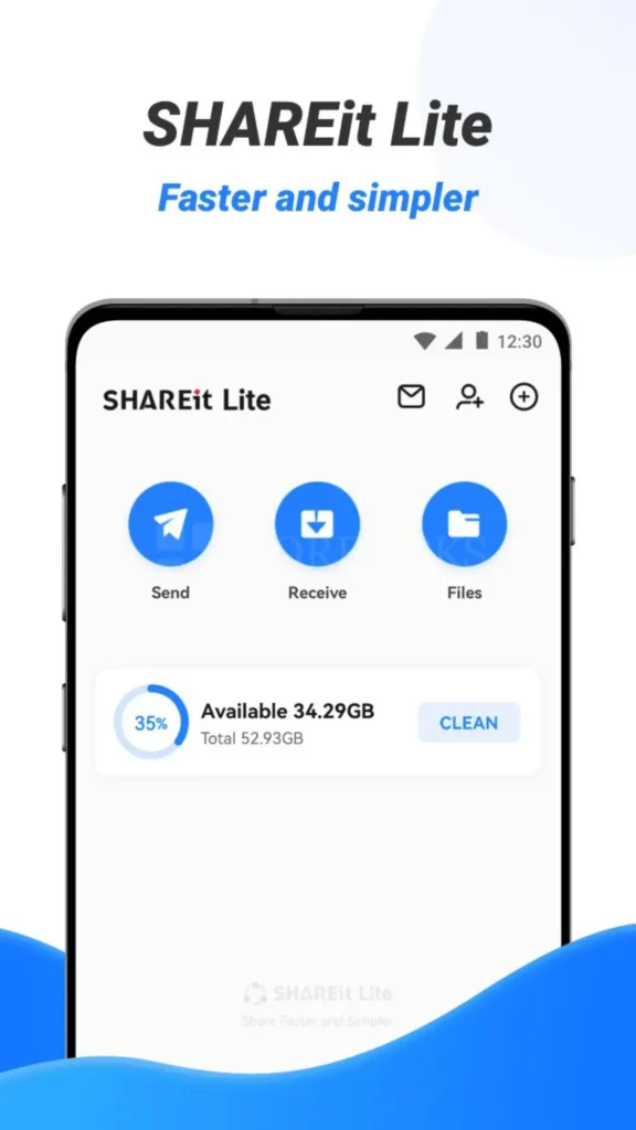SHAREit-Faster and Simple