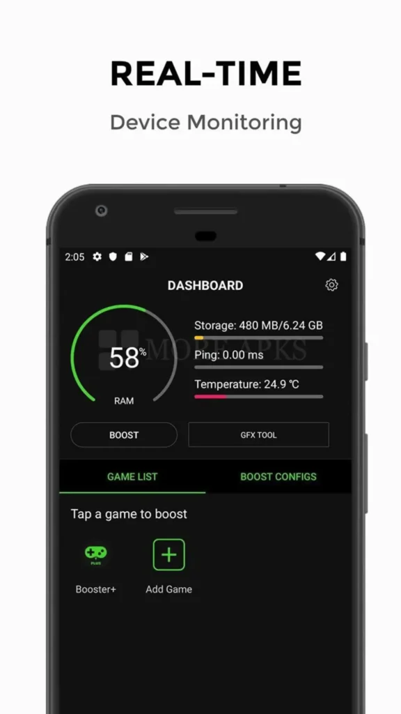 Game Booster-Real Time