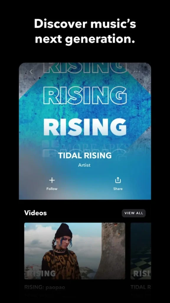 Tidal- Discover Music